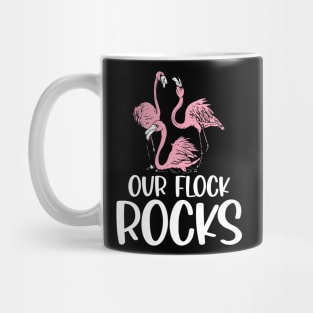 Our Flock Rocks -  Flamingo Mug